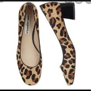 Karl Lagerfeld Paris Cow Fur Heels